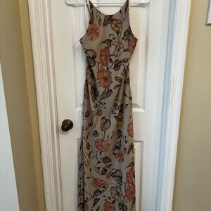 Floral Print Maxi Dress